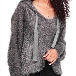 Free people light as a feather hoodie